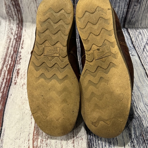 Red Wing 6-inch Classic Moc Brown Leather Boots - Picture 6 of 7